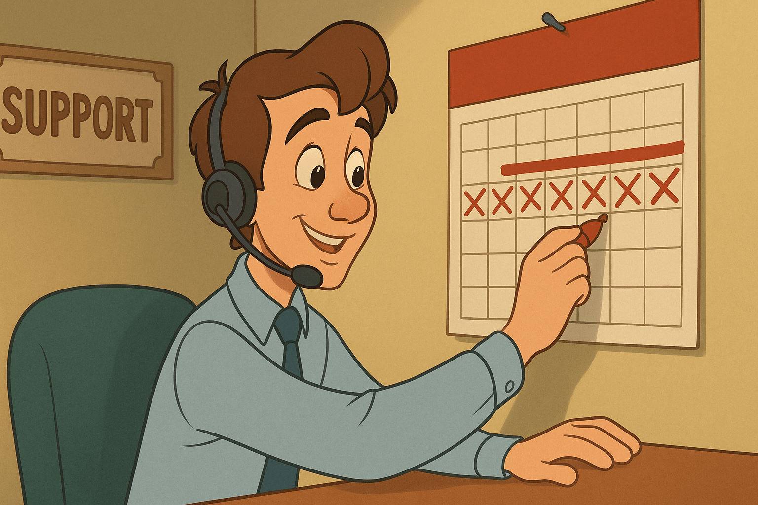 Изменение графика работы службы поддержки в ноябре 2025г.